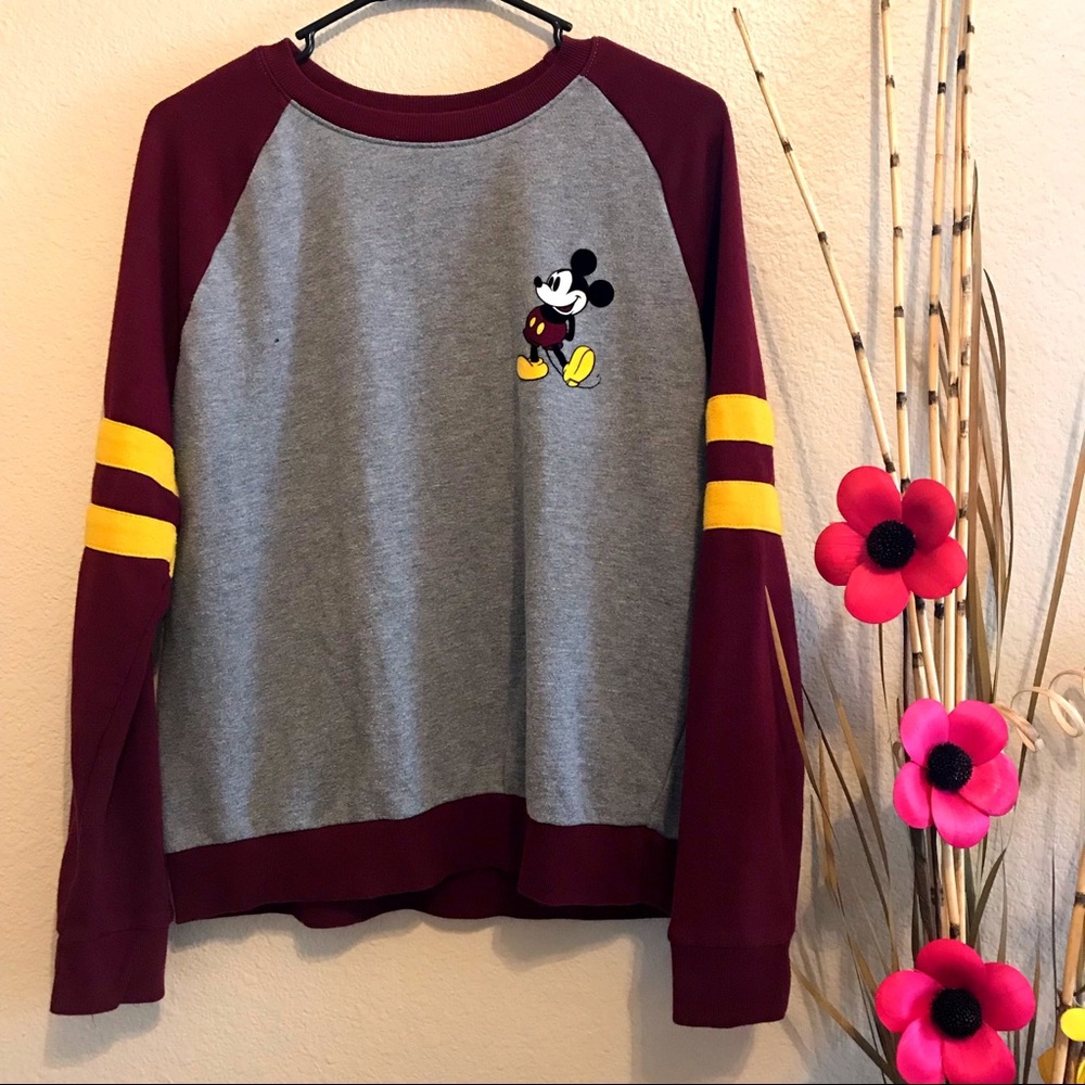 Disney Mickey Mouse Crewneck Sweatshirt sz L
